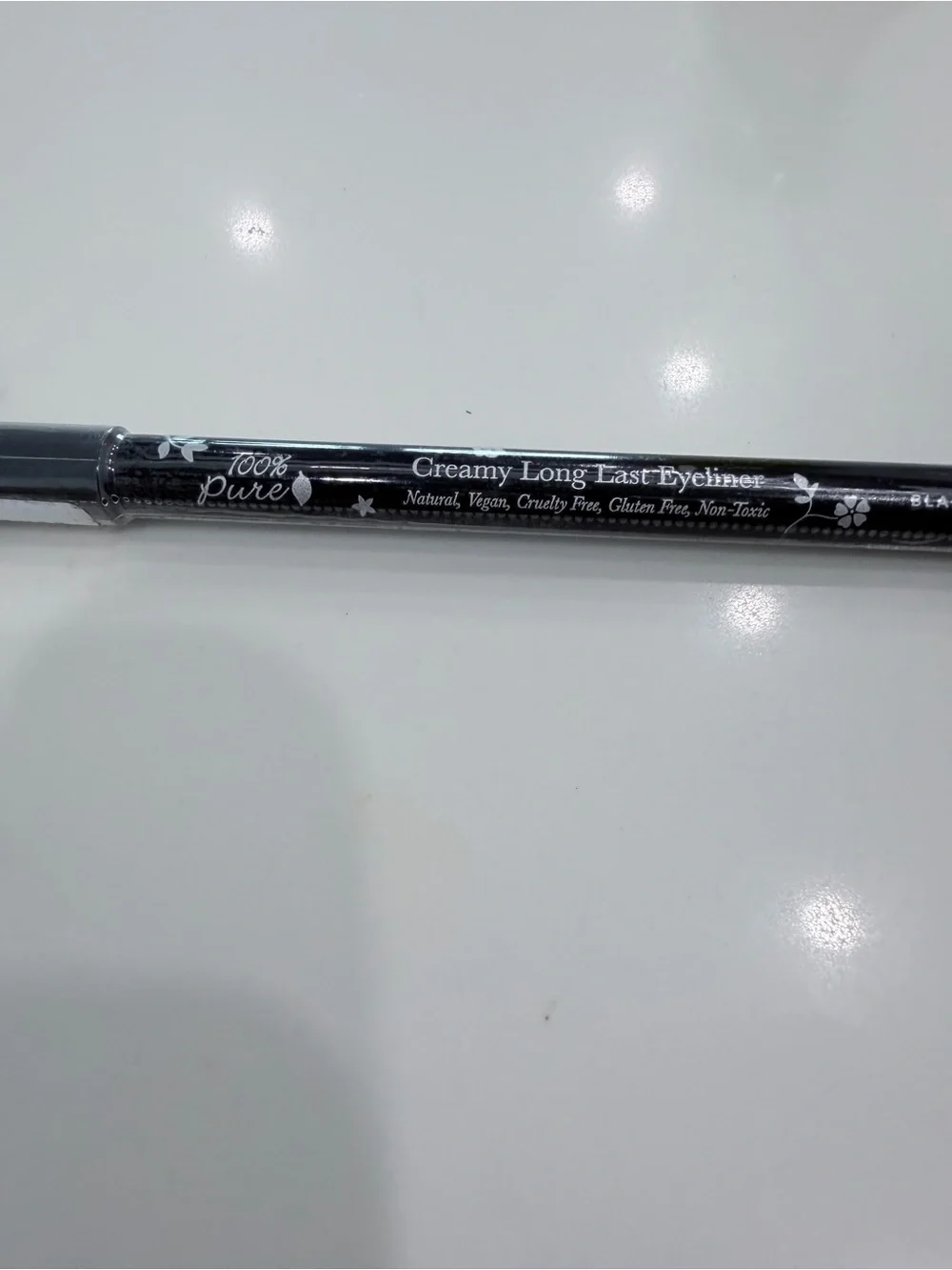 100% Pure Creamy Long Last Eyeliner Pencil - Black